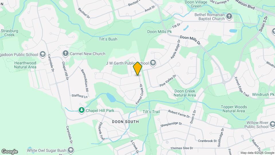 151 Forest Creek Dr Map and Location Details