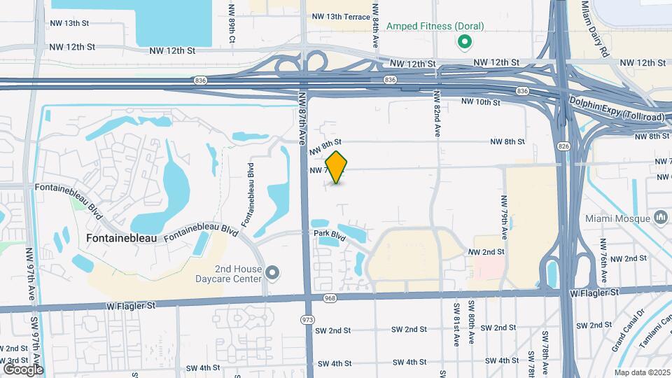 8615 NW 5th Terrace Map and Location Details