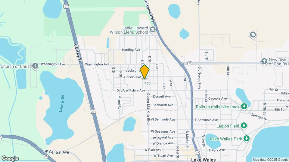 134 E St Mapa y Detalles de la Ubicación