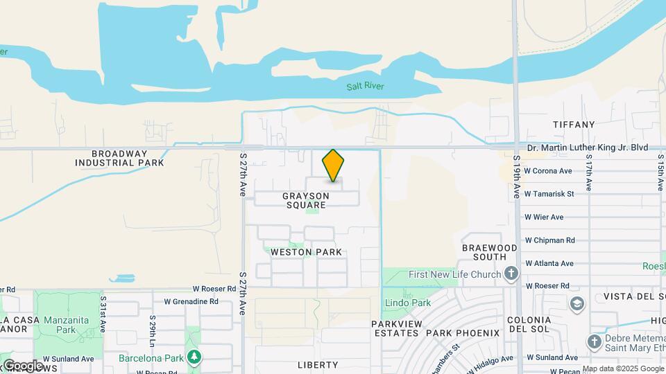 2432 W Tamarisk Ave Map and Location Details