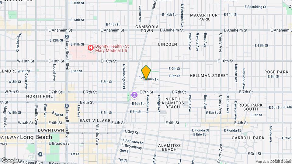 765 Cerritos Ave Map and Location Details