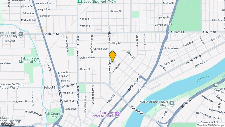 724 Napoleon St Map and Location Details