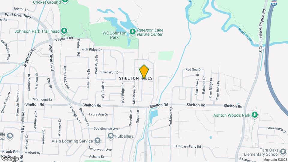 1386 Milestone Cir Map and Location Details