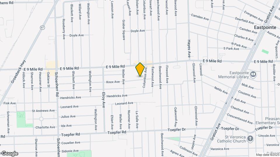 14411 Knox Ave Map and Location Details