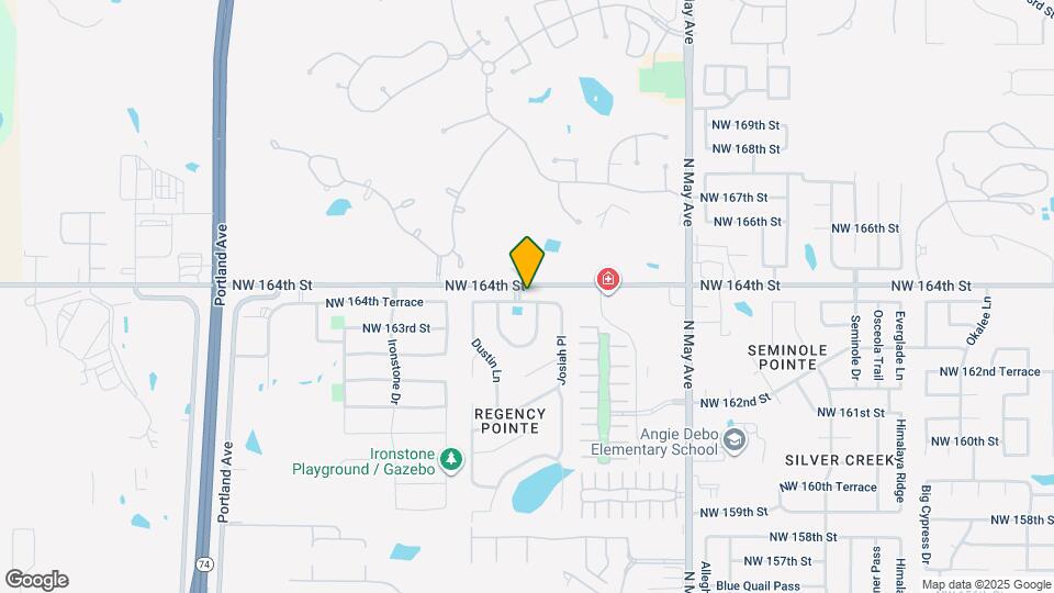 3125 NW 164th Terrace Map and Location Details