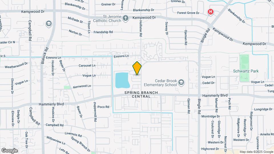 2202 Hilshire Terrace Ct Map and Location Details