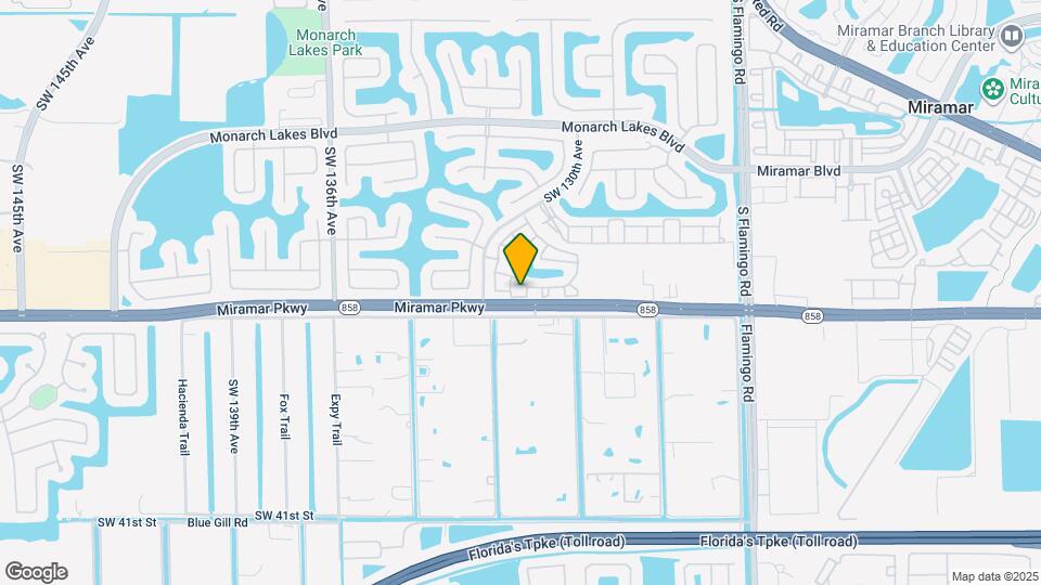 3186 SW 129th Ave Map and Location Details