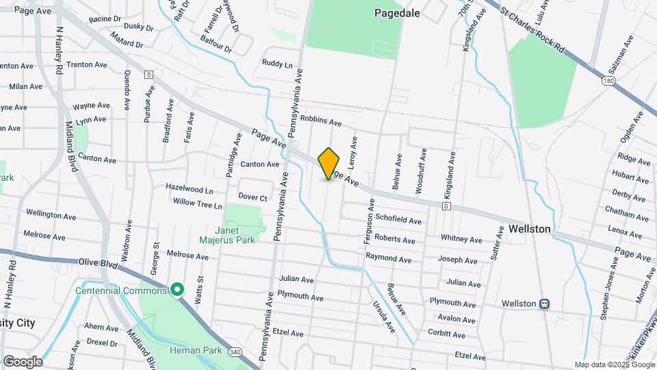 1292 Purcell Ave Map and Location Details