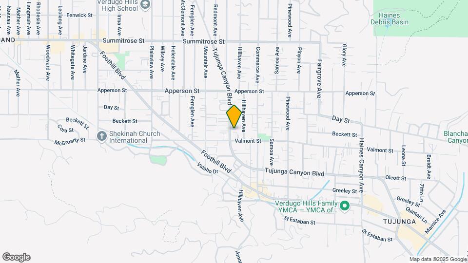 Tujunga Manor Map and Location Details