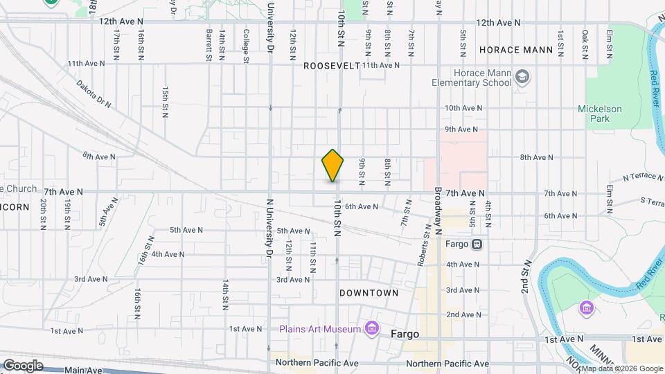 706 10th St N Map and Location Details