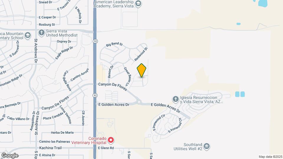4611 Leisure Ln Map and Location Details