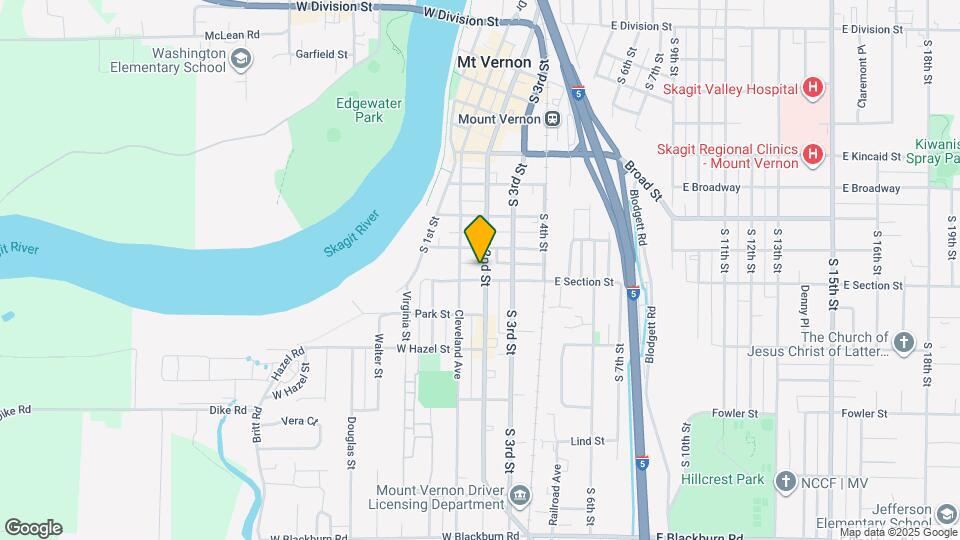 1115 S 2nd St Map and Location Details