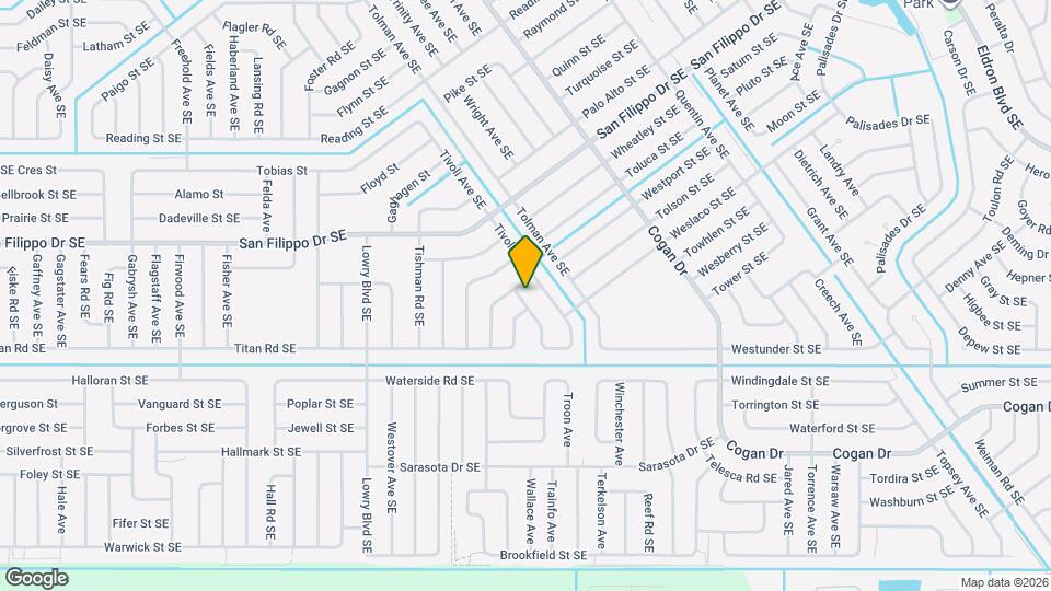 2923 Triangle Rd Mapa y Detalles de la Ubicación