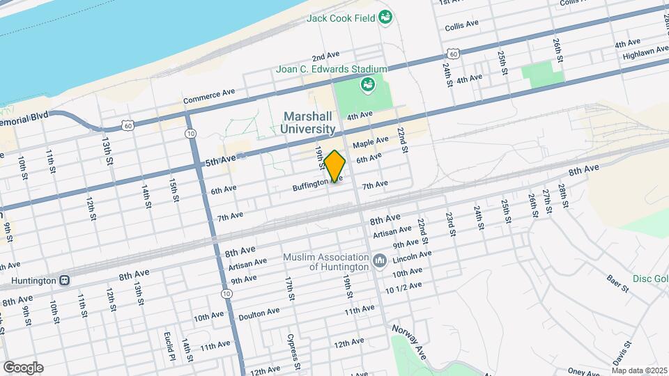 1916 7th Ave, Unit 1 Map and Location Details