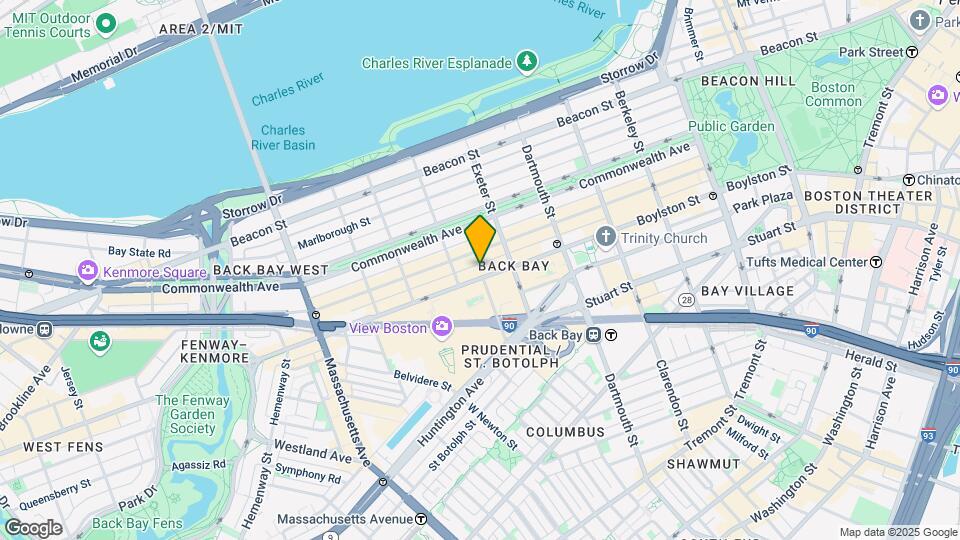 755 Boylston St, Unit 604 Mapa y Detalles de la Ubicación