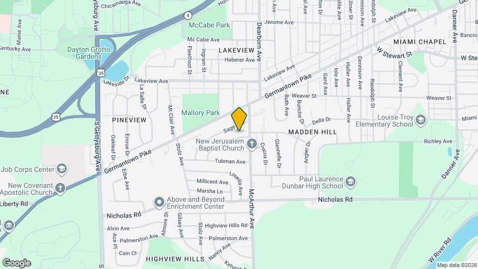 2823 Revels Ave Map and Location Details