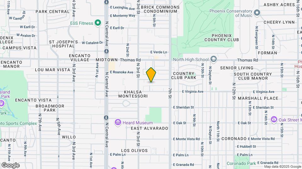 340 E Virginia Cir Map and Location Details