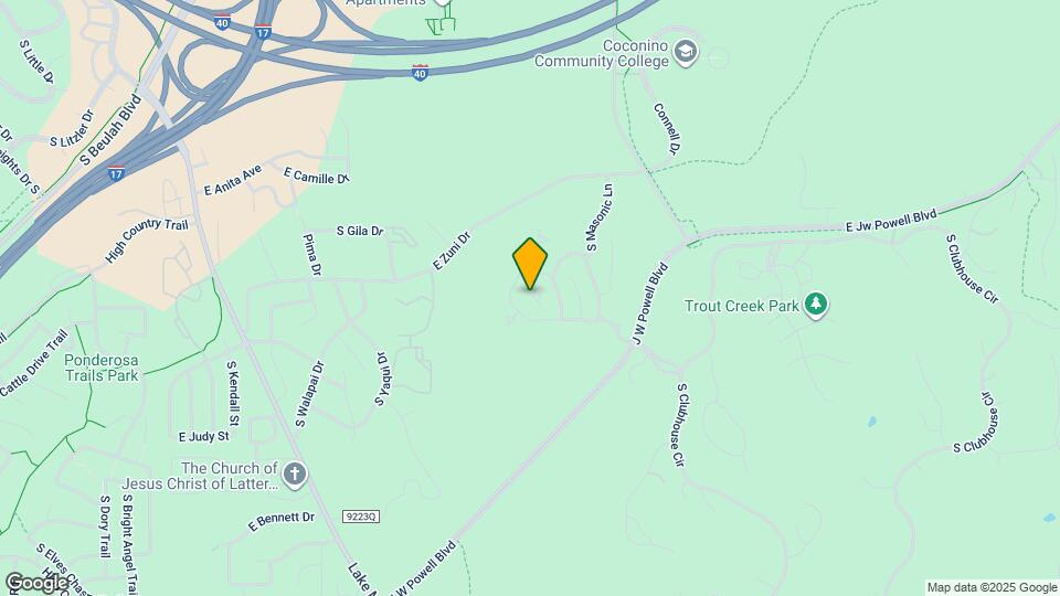 3223 S Beringer Ln Map and Location Details