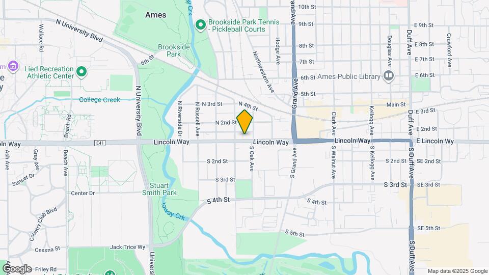 1011 Lincoln Way Map and Location Details