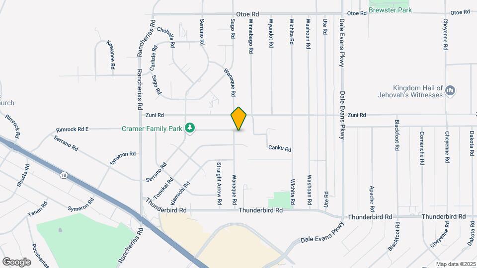 15635 Wanaque Rd Map and Location Details