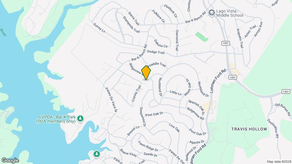 21475 Coyote Trl, Unit 2A Mapa y Detalles de la Ubicación