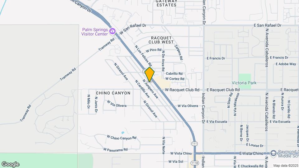 2552 N Junipero Ave Map and Location Details