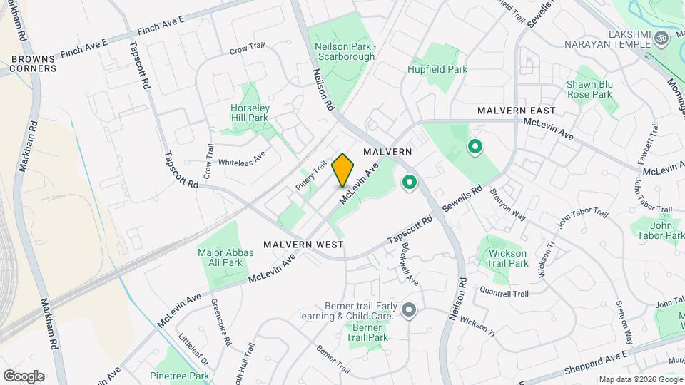 312 McLevin Ave Map and Location Details