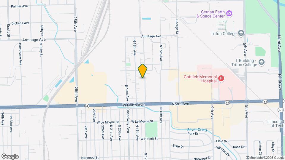 1958 N 17th Ave Mapa y Detalles de la Ubicación