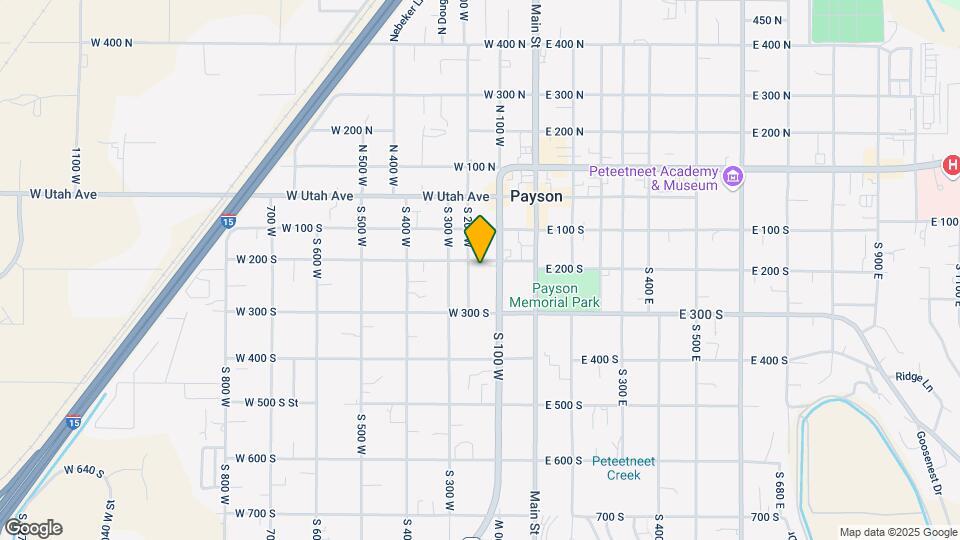 169 W 200 S Map and Location Details