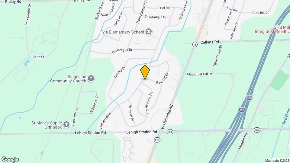 212 Vollmer Pkwy Map and Location Details