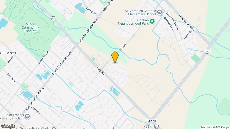 1332 Basswood Cres Map and Location Details