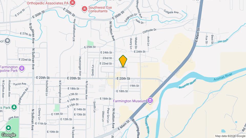 2803 E 22nd St, Unit A Map and Location Details