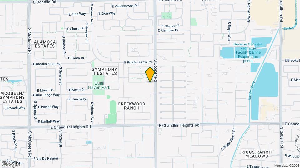 1965 E Crescent Way Map and Location Details