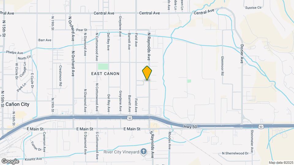 353 N Raynolds Ave Mapa y Detalles de la Ubicación