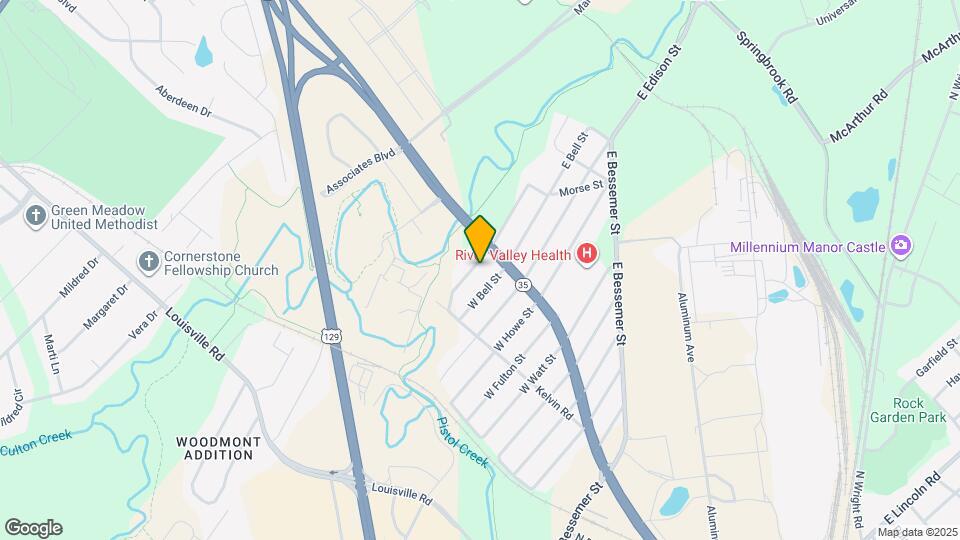 127 W Franklin St, Unit 3 Map and Location Details