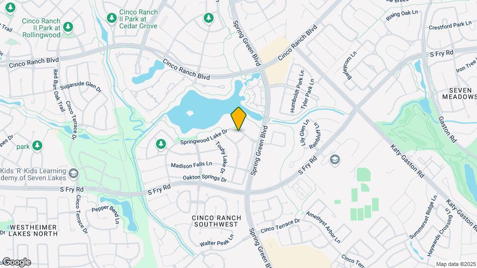 25207 Springwood Lake Dr Map and Location Details