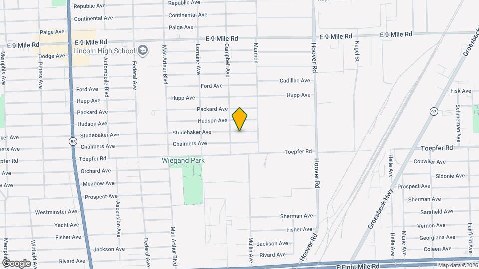 11236 Studebaker Ave Map and Location Details