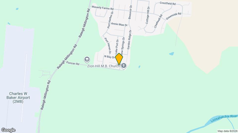 5735 Willow Springs Dr Map and Location Details