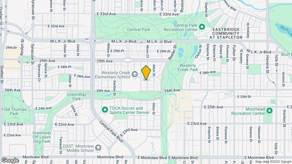 2716 Akron St Map and Location Details