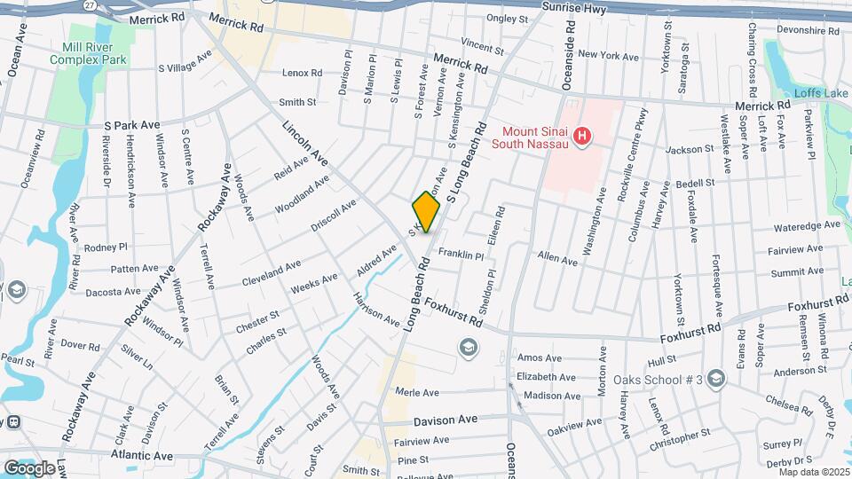 192 S Long Beach Rd Map and Location Details