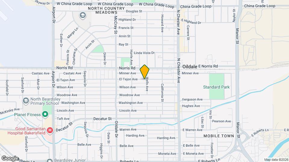 303 El Tejon Ave Map and Location Details