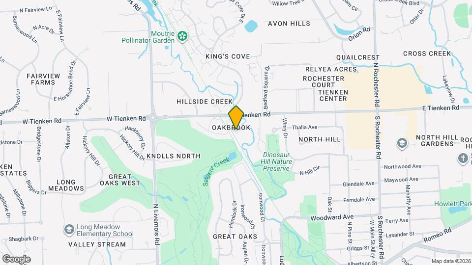 1403 Oakbrook E Dr Map and Location Details