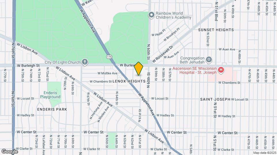 3019 N 61st St Map and Location Details