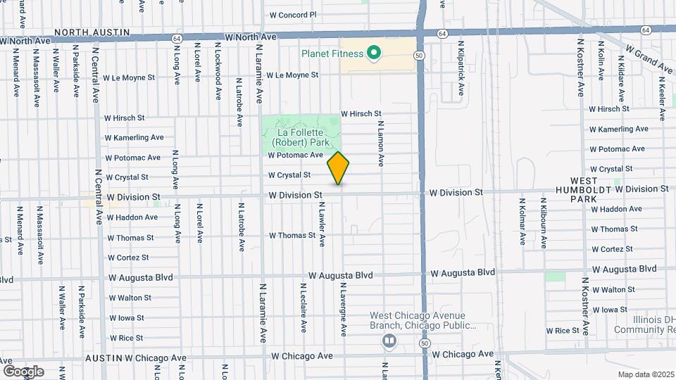 1204 N Lavergne Ave Map and Location Details