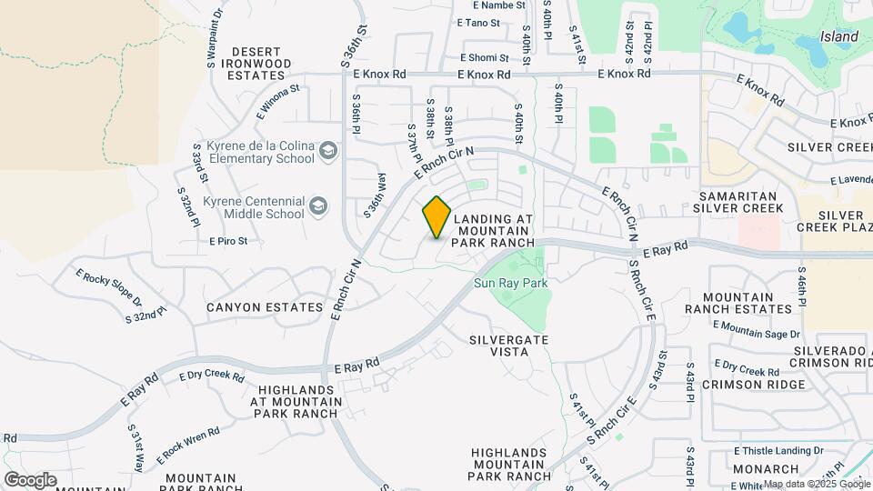 3922 E Agave Rd Map and Location Details
