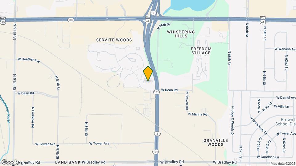 7625 W Donna Ct Map and Location Details