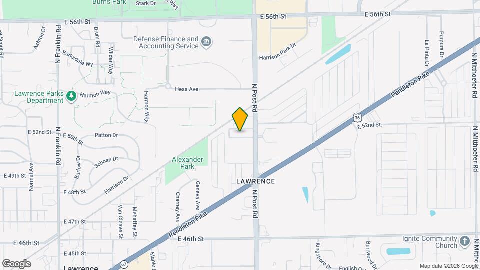 8947 Brigadier Dr Map and Location Details