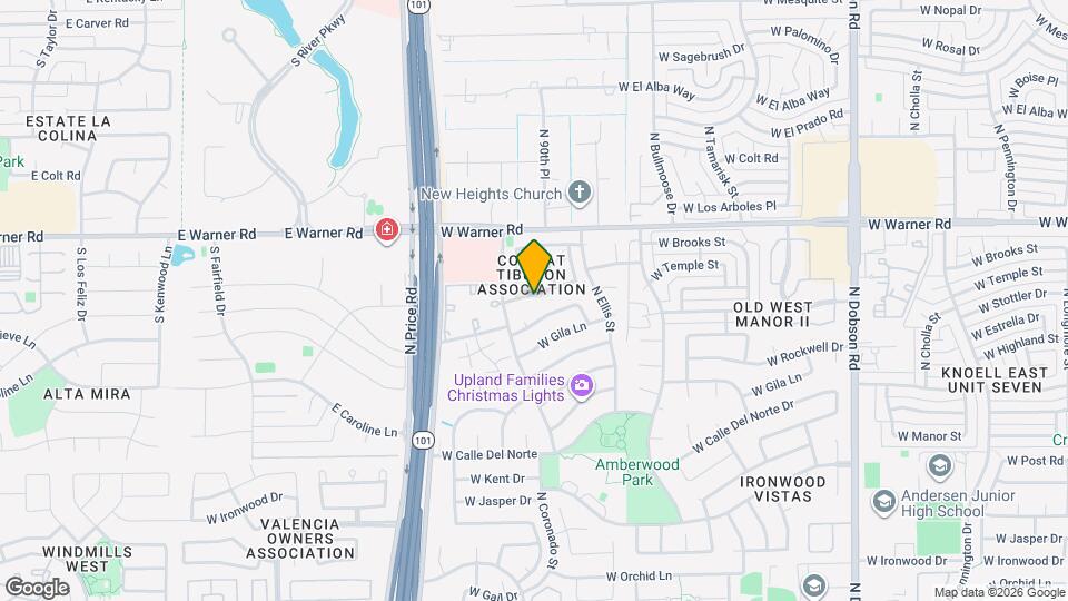 2721 W Estrella Dr Map and Location Details
