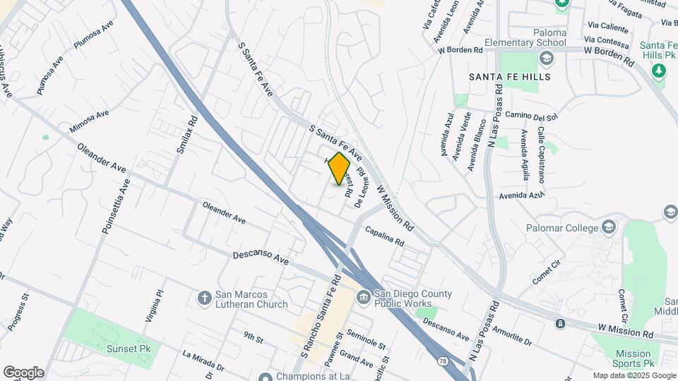 3513 Barranca Rd Map and Location Details