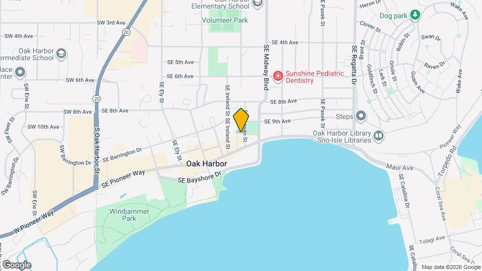 1047 SE Jensen St Map and Location Details